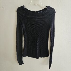 American Eagle Outfitters Black Knit Sweater